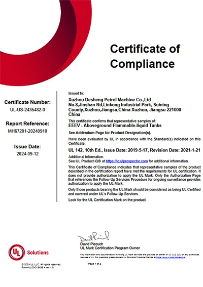 UL Certification