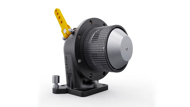 GY804-100 Aluminum Alloy Bottom Load Valve