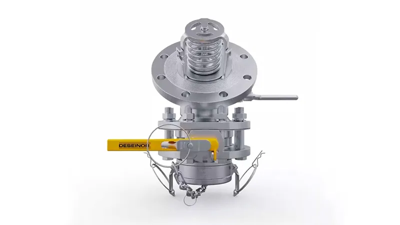 GY820-100 Stainless Steel Bottom Load Valve